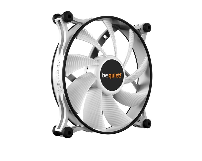 be quiet! Shadow Wings 2 140mm PWM Low Noise Cooling Fan | White | BL091 - Image 1
